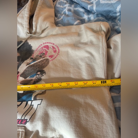 Brent Faiyaz Wasteland Tour Hoodie XL Gray Graphic Rare Streetwear Concert Merch - Picture 4 of 7